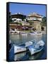 Old Town and Fishing Harbour, Nesebur (Nessebar), Black Sea Coast, Bulgaria, Europe-Stuart Black-Framed Stretched Canvas