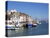 Old Town and Harbour, Weymouth, Dorset, England, United Kingdom, Europe-Jeremy Lightfoot-Stretched Canvas