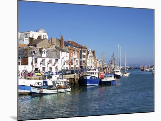 Old Town and Harbour, Weymouth, Dorset, England, United Kingdom, Europe-Jeremy Lightfoot-Mounted Photographic Print