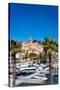 Old Town and Marina, Menton, Cote D'Azur, French Riviera, Provence, France, Mediterranean, Europe-Peter Groenendijk-Stretched Canvas