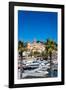 Old Town and Marina, Menton, Cote D'Azur, French Riviera, Provence, France, Mediterranean, Europe-Peter Groenendijk-Framed Photographic Print