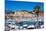 Old Town and Marina, Menton, Cote D'Azur, French Riviera, Provence, France, Mediterranean, Europe-Peter Groenendijk-Mounted Photographic Print