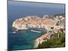 Old Town and Old Port, Seen from the Hills to the Southeast, Dubrovnik, Croatia-Waltham Tony-Mounted Photographic Print