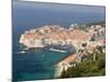 Old Town and Old Port, Seen from the Hills to the Southeast, Dubrovnik, Croatia-Waltham Tony-Mounted Photographic Print