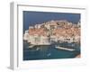 Old Town and Old Port, Seen from the Hills to the Southeast, Dubrovnik, Croatia-Waltham Tony-Framed Photographic Print