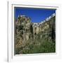 Old Town and Puente Nuevo, Ronda, Andalucia, Spain, Europe-Stuart Black-Framed Premium Photographic Print