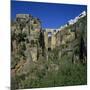 Old Town and Puente Nuevo, Ronda, Andalucia, Spain, Europe-Stuart Black-Mounted Premium Photographic Print