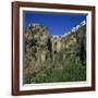 Old Town and Puente Nuevo, Ronda, Andalucia, Spain, Europe-Stuart Black-Framed Premium Photographic Print