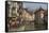 Old Town and River Thiou, Annecy, Haute Savoie, France, Europe-Rolf Richardson-Framed Stretched Canvas