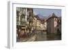 Old Town and River Thiou, Annecy, Haute Savoie, France, Europe-Rolf Richardson-Framed Photographic Print