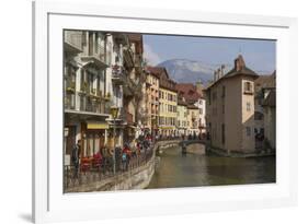 Old Town and River Thiou, Annecy, Haute Savoie, France, Europe-Rolf Richardson-Framed Photographic Print