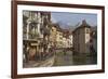 Old Town and River Thiou, Annecy, Haute Savoie, France, Europe-Rolf Richardson-Framed Photographic Print