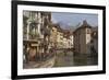 Old Town and River Thiou, Annecy, Haute Savoie, France, Europe-Rolf Richardson-Framed Photographic Print