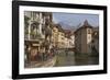 Old Town and River Thiou, Annecy, Haute Savoie, France, Europe-Rolf Richardson-Framed Photographic Print