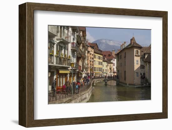 Old Town and River Thiou, Annecy, Haute Savoie, France, Europe-Rolf Richardson-Framed Photographic Print