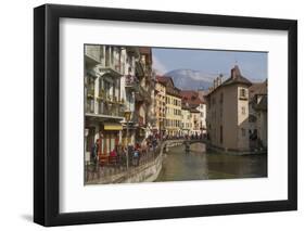 Old Town and River Thiou, Annecy, Haute Savoie, France, Europe-Rolf Richardson-Framed Photographic Print