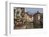 Old Town and River Thiou, Annecy, Haute Savoie, France, Europe-Rolf Richardson-Framed Photographic Print