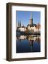 Old Town and River Trave at Lubeck, Schleswig-Holstein, Germany-Peter Adams-Framed Photographic Print