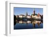 Old Town and River Trave at Lubeck, Schleswig-Holstein, Germany-Peter Adams-Framed Photographic Print