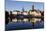 Old Town and River Trave at Lubeck, Schleswig-Holstein, Germany-Peter Adams-Mounted Photographic Print