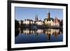 Old Town and River Trave at Lubeck, Schleswig-Holstein, Germany-Peter Adams-Framed Photographic Print