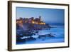 Old Town and Sea Wall in Antibes, Alpes-Maritimes, Provence-Alpes-Cote D'Azur-Jon Arnold-Framed Photographic Print