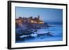 Old Town and Sea Wall in Antibes, Alpes-Maritimes, Provence-Alpes-Cote D'Azur-Jon Arnold-Framed Photographic Print