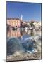 Old Town and the Harbour with Fishing Boats, Izola, Primorska, Istria, Slovenia, Europe-Markus Lange-Mounted Photographic Print