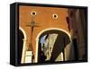 Old Town, Antibes, Alpes-Maritimes, Provence, Cote d'Azur, France, Europe-David Hughes-Framed Stretched Canvas