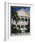 Old Town Architecture, Key West, Florida, USA-Fraser Hall-Framed Premium Photographic Print