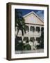 Old Town Architecture, Key West, Florida, USA-Fraser Hall-Framed Photographic Print