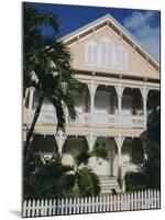 Old Town Architecture, Key West, Florida, USA-Fraser Hall-Mounted Photographic Print