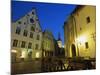 Old Town at Dusk, Unesco World Heritage Site, Tallinn, Estonia, Baltic States, Europe-Gavin Hellier-Mounted Photographic Print