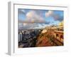 Old Town at sunset, Salvador, State of Bahia, Brazil, South America-Karol Kozlowski-Framed Photographic Print