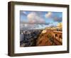 Old Town at sunset, Salvador, State of Bahia, Brazil, South America-Karol Kozlowski-Framed Photographic Print