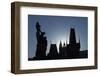 Old Town Bridge Tower and Statue on Charles Bridge-Angelo-Framed Photographic Print