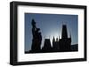 Old Town Bridge Tower and Statue on Charles Bridge-Angelo-Framed Photographic Print