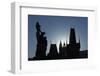 Old Town Bridge Tower and Statue on Charles Bridge-Angelo-Framed Photographic Print