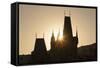 Old Town Bridge Tower, Prague, Czech Republic, Europe-Angelo-Framed Stretched Canvas