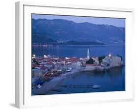 Old Town, Budva, Montenegro-Walter Bibikow-Framed Photographic Print