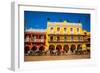 Old Town, Cartegena, Colombia, South America-Laura Grier-Framed Photographic Print