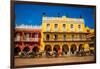 Old Town, Cartegena, Colombia, South America-Laura Grier-Framed Photographic Print