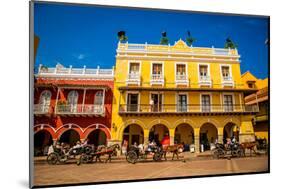 Old Town, Cartegena, Colombia, South America-Laura Grier-Mounted Photographic Print