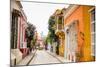 Old Town, Cartegena, Colombia, South America-Laura Grier-Mounted Photographic Print