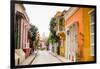 Old Town, Cartegena, Colombia, South America-Laura Grier-Framed Photographic Print