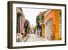 Old Town, Cartegena, Colombia, South America-Laura Grier-Framed Photographic Print