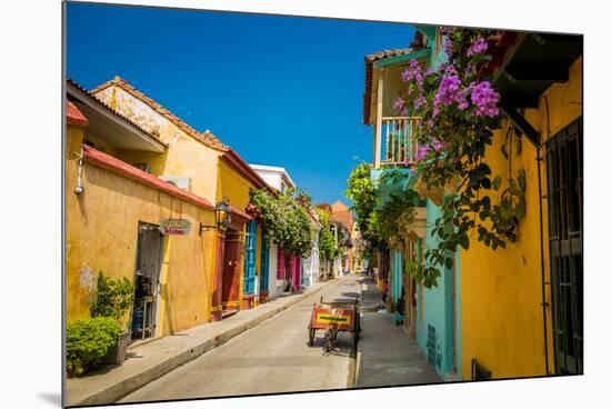 Old Town, Cartegena, Colombia, South America-Laura Grier-Mounted Photographic Print