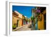 Old Town, Cartegena, Colombia, South America-Laura Grier-Framed Photographic Print