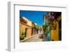 Old Town, Cartegena, Colombia, South America-Laura Grier-Framed Photographic Print