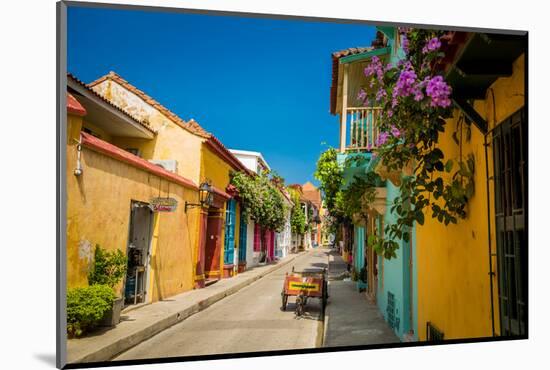Old Town, Cartegena, Colombia, South America-Laura Grier-Mounted Photographic Print